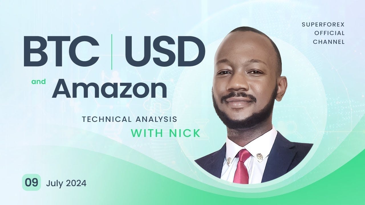 Forex Technical Analysis - BTC/USD | Amazon | 09.07.2024