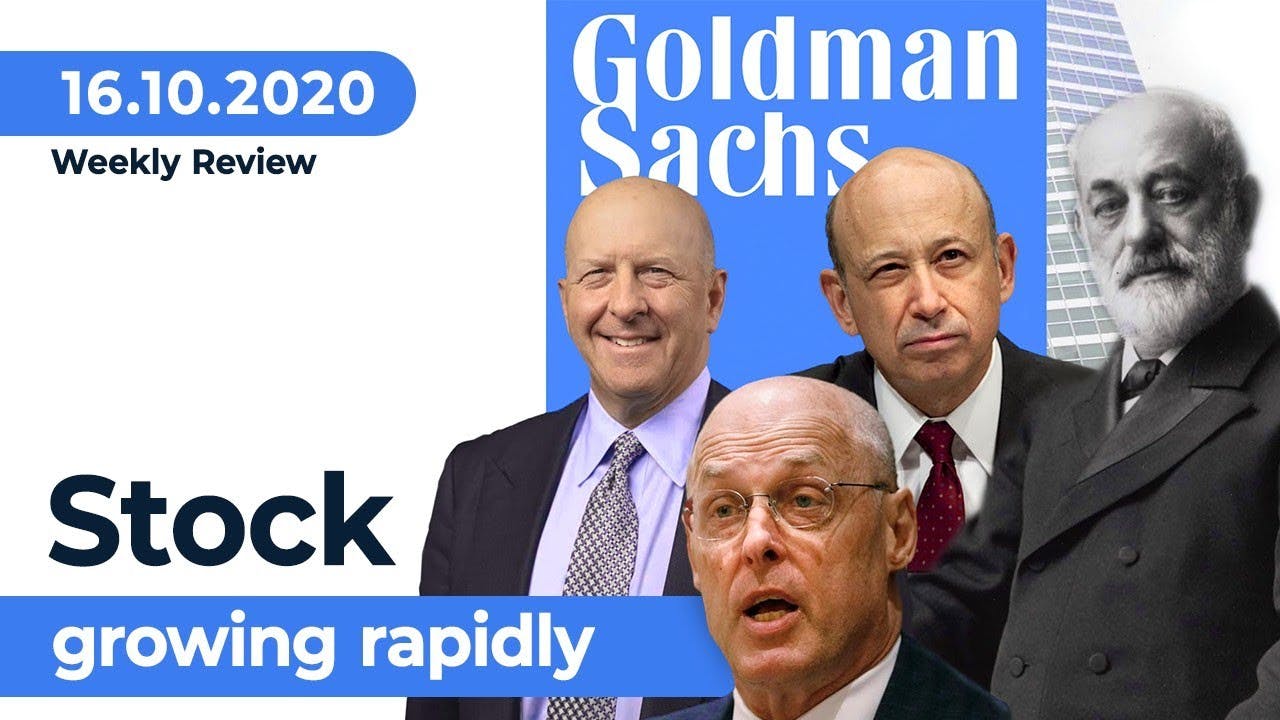 Goldman Sachs stock goes high | October 16, 2020