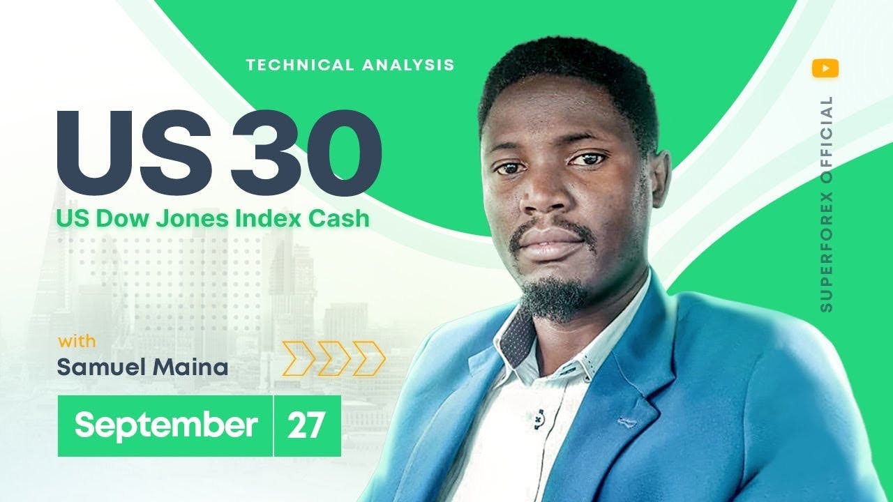 Forex Technical Analysis - US30 | 27.09.2023